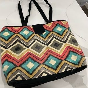 Womens decorative tote bag